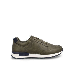 Zapatilla Hombre Bata Bristol Verde Oliva